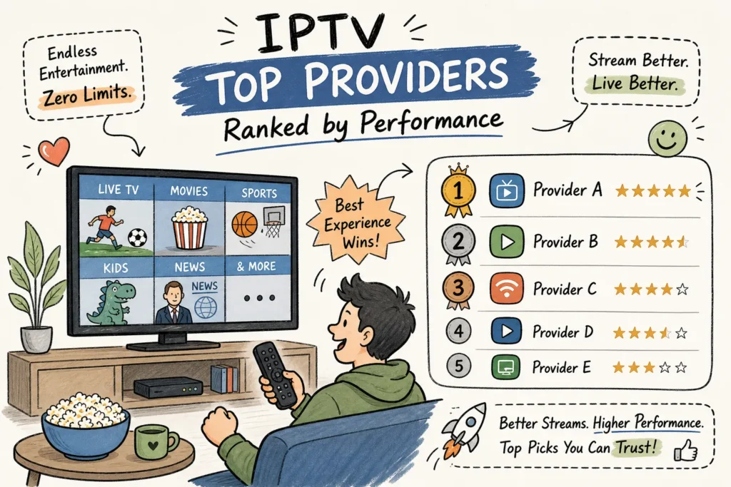 Top IPTV Providers of 2026: Ranked by Performance